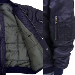Mobile Suit Zeta Gundam: Anaheim Electronics MA-1 Jacket: Navy - XL