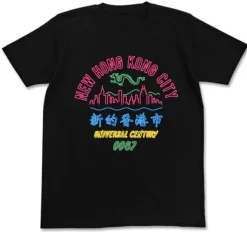 Mobile Suit Zeta Gundam: 0087 Hong Kong City T-Shirt: Black-L