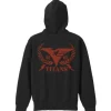 Mobile Suit Zeta Gundam: Titans Zip Parka / Black x Red - M