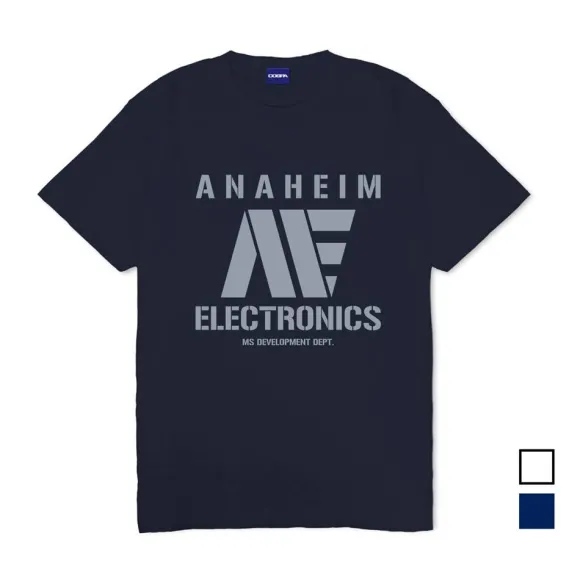 Mobile Suit Z Gundam: Anaheim Electronics Heavyweight T-Shirt / Navy-Xl