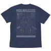 Mobile Suit Z Gundam: Original Wave Rider T-Shirt / Slate-Xl