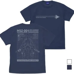Mobile Suit Z Gundam: Original Wave Rider T-Shirt / Slate-Xl