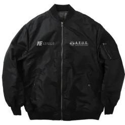 Mobile Suit Z Gundam: Original Waverider Ma-1 Jacket / Black-M