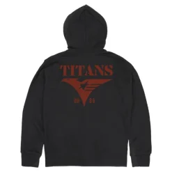 Mobile Suit Z Gundam: Titans U.C.0083 Zip Hoodie / Black-XXL