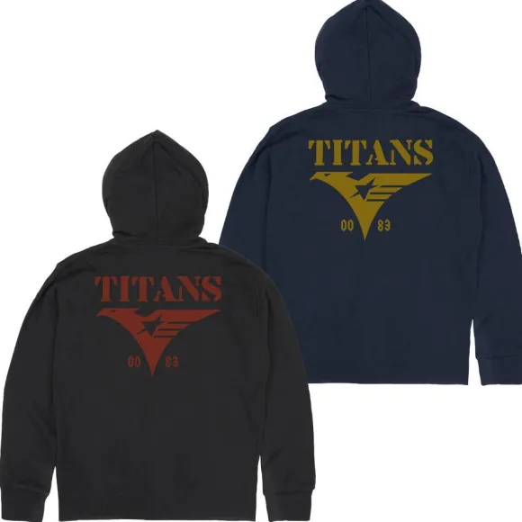 Mobile Suit Z Gundam: Titans U.C.0083 Zip Hoodie / Black-M