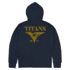 Mobile Suit Z Gundam: Titans U.C.0083 Zip Hoodie / Navy-L