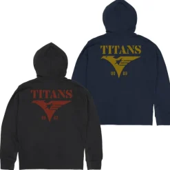 Mobile Suit Z Gundam: Titans U.C.0083 Zip Hoodie / Navy-L