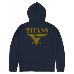 Mobile Suit Z Gundam: Titans U.C.0083 Zip Hoodie / Navy-XL