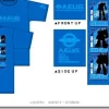 MS Line up AEUG T-Shirt Royal Blue M