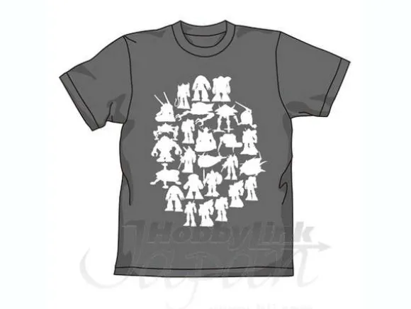 MS Silhouettes T-Shirt Charcoal M
