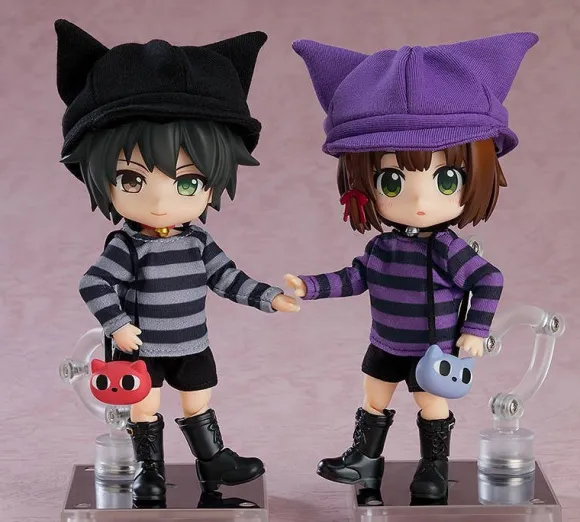 Nendoroid Doll Outfit Set: Cat-Themed Outfit (Gray)