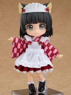 Nendoroid Doll: Outfit Set (Japanese-Style Maid - Pink)