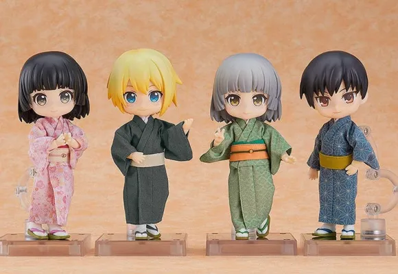 Nendoroid Doll Outfit Set: Kimono - Girl (Pink)