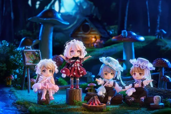 Nendoroid Doll Outfit Set: Mushroom - Girl (Red)