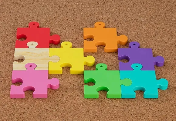 Nendoroid More Puzzle Base (Purple)