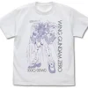 New Mobile Report Gundam W Endless Waltz: Wing Gundam Zero EW T-Shirt / White-M