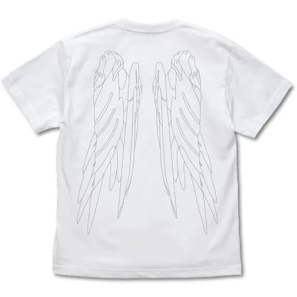 New Mobile Report Gundam Wing: Wing Gundam Zero (EW) T-Shirt / White-L