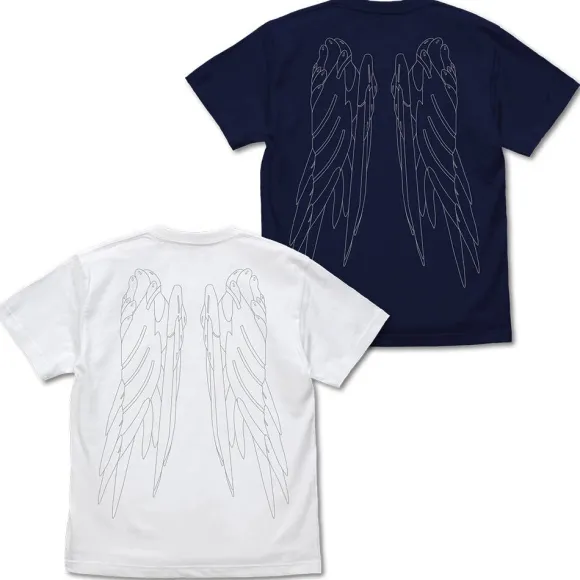 New Mobile Report Gundam Wing: Wing Gundam Zero (EW) T-Shirt / Navy-XL