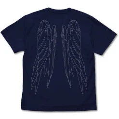 New Mobile Report Gundam Wing: Wing Gundam Zero (EW) T-Shirt / Navy-XL