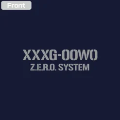 New Mobile Report Gundam Wing: Wing Gundam Zero (EW) T-Shirt / Navy-XL