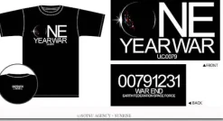 One Year War 01 T-Shirt Black L