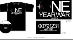 One Year War 01 T-Shirt Black M
