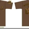 PA-MSM-04 T-Shirt Brown L