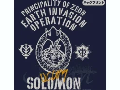 Principality of Zeon Solomon Zip-Parka Navy L