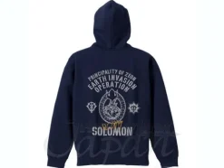 Principality of Zeon Solomon Zip-Parka Navy L