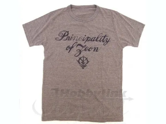 Principality of Zeon Tri-Blend T-Shirt Heather Charcoal XL
