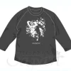 00790918 Raglan Sleeve T-Shirt Charcoal M