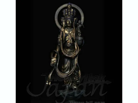 Revoltech Takeya Jyuichimenkannon Gold Ver.