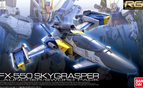 1/144 RG FX-550 Skygrasper Launcher/Sword Pack