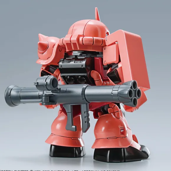 SD Cross Silhouette Hello Kitty/Char's Zaku II