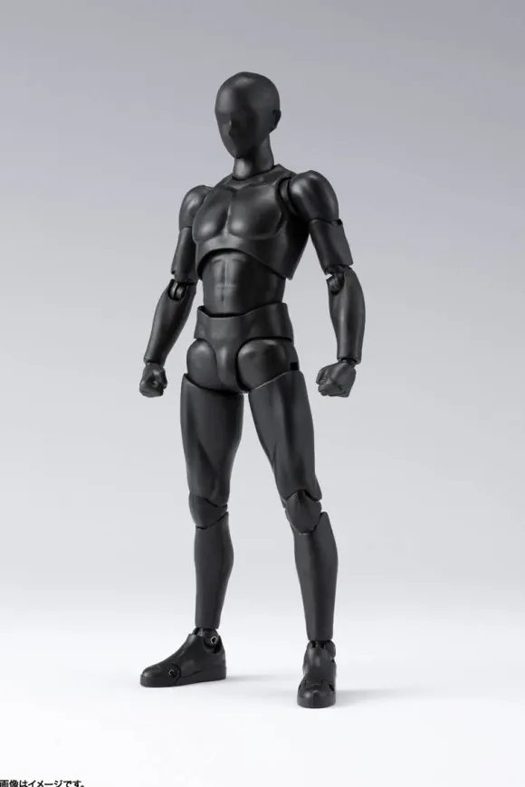 S.H.Figuarts Body-kun DX Set 2 (Solid Black Color Ver.)