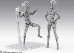 S.H.Figuarts Body-kun -Ken Sugimori- Edition -Wireframe- (Gray Color Ver.)
