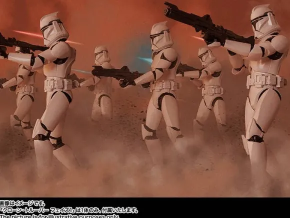 S.H.Figuarts Star Wars Clone Trooper Phase 1