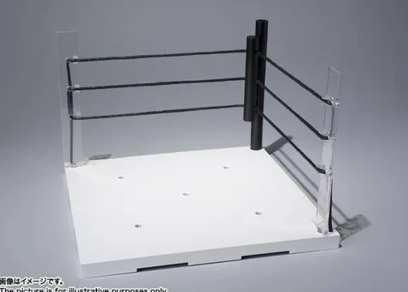 Tamashii STAGE ACT. Ring Corner Neutral Corner & Pipe Chair Set