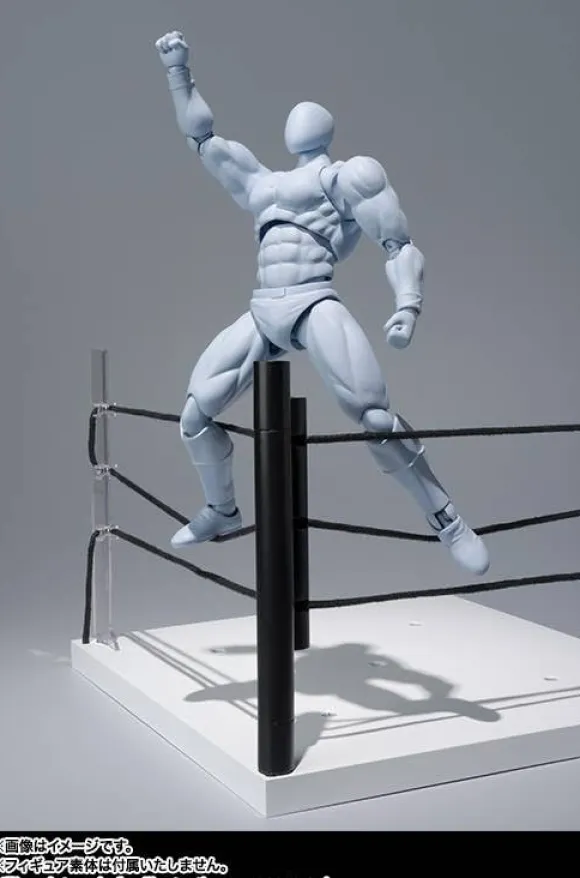 Tamashii STAGE ACT. Ring Corner Neutral Corner & Pipe Chair Set