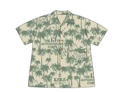 13th Autonomous Corps Aloha Shirt Beige M