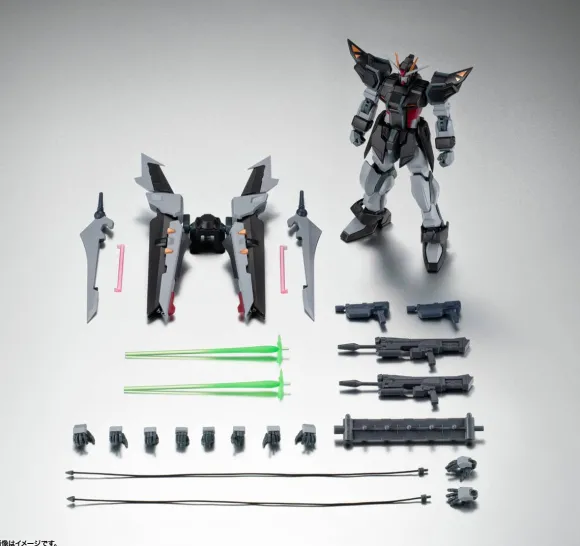 The Robot Spirits (SIDE MS) GAT-X105E + AQM/E-X09S Strike Noir Gundam ver. A.N.I.M.E.