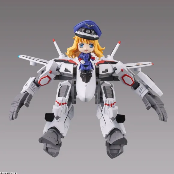 TINY SESSION VF-25F Messiah Valkyrie (Alto machine) with Sheryl