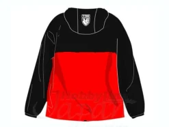 Titans Hooded Wind Breaker Black x Red M