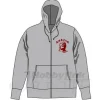 Touhou Fuhai Zip Parka Mix Gray M