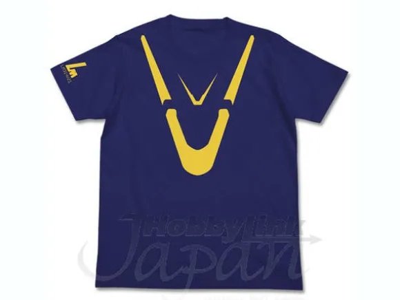 V2 Gundam T-Shirt Night Blue M
