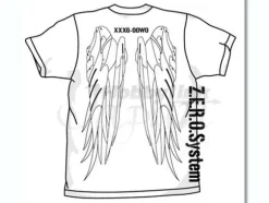 Wing Gundam Zero T-Shirt White L