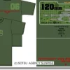 Zaku Machine Gun T-Shirt Moss M