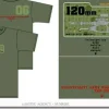 Zaku Machine Gun T-Shirt Moss XL
