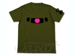 Zaku Mono-Eye Luminous T-Shirt Moss M