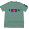 Zaku Mono-Eye Luminous T-Shirt Sage Blue L
